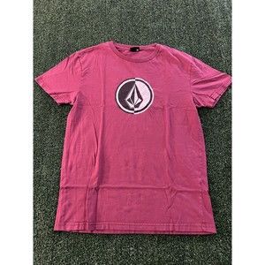 Volcom Crisp Stone Red Graphic M T Shirt